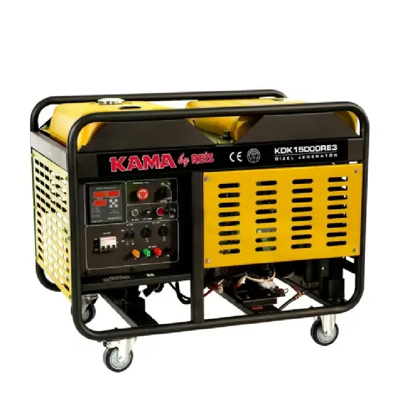 Генератор дизельний КАМА 3 фази (220/380В), 11кВт, (KDK15000RE3)